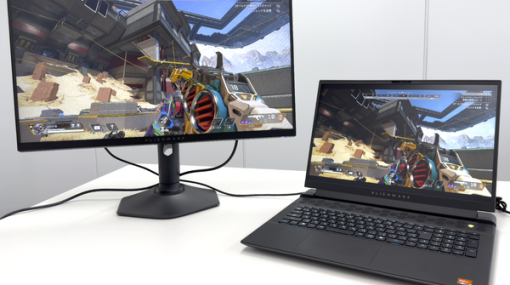 Dellのハイエンドゲーミングノート「Alienware m18」を試用！ AMD Ryzen™ 9 7845HX搭載機でバトロワFPS&美麗ドライブシムを堪能