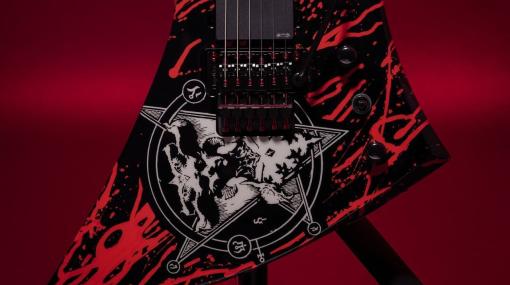 『ディアブロ IV』とギターブランド・Jacksonのコラボによるカスタムギターが発売決定。ルーン文字が刻まれたネックとリリスを描いたボディが特徴のリミテッドモデルに