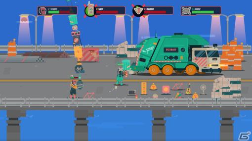 「PixelJunk Scrappers Deluxe」の発売日が7月27日に決定！ニンテンドーeショップでは20％OFFで予約受付中