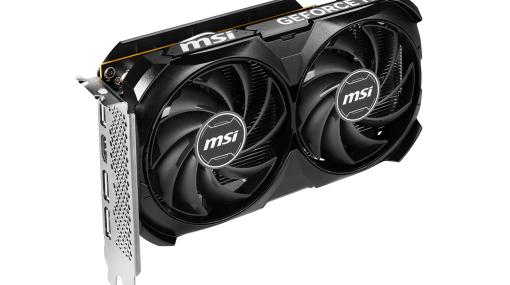 GeForce RTX 4060搭載カード2製品がMSIから発売に。5万円台前半のOCモデルもラインナップ