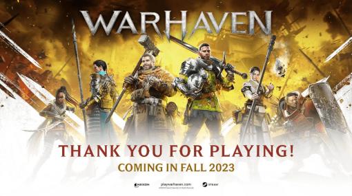 チーム対戦型ACT「Warhaven」の早期アクセス体験版が「Steam Next フェス」で高評価を獲得