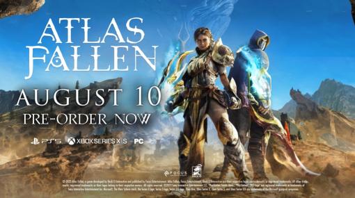 「Atlas Fallen」巨大斧・鞭，拳を振り回す武器紹介映像を公開。異星の砂漠でのハンティングアクションは2023年8月発売