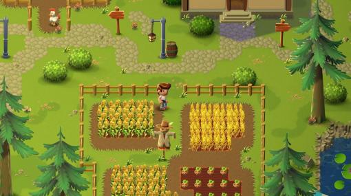 『Unity 2022 LTS』用のサンプルとして作られた2D農業シミュレーションゲーム『Happy Harvest』、Unity Asset Storeで無料公開