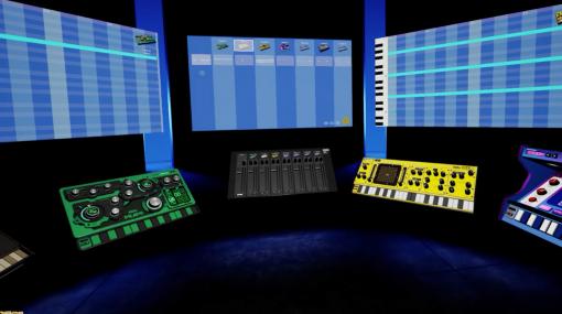 楽曲制作ソフト『Korg Gadget』のVR版が登場。Meta Quest2/Proに対応