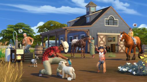 「The Sims 4」拡張パック「Horse Ranch」の最新トレイラーが公開に。馬を家族に迎え入れ，のんびりとしたスローライフを楽しもう