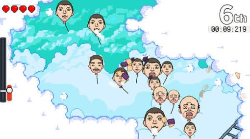 人の顔をした風船が呼吸を駆使してレースに挑むゲーム『Balloons』が発表。遊ぶたびにステージがランダム生成されるローグライトな要素も存在し、日本語にも対応予定