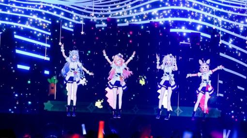 雪花ラミィらホロライブ5期生の初単独ライブをレポート。アイドルとして成長を見せた4人がファンを魅了