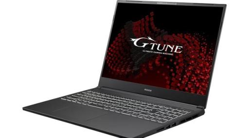 RTX4070/リフレッシュレート240Hz対応液晶パネルを搭載した大画面ノートパソコン“G-Tune E6”