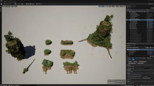 Unreal Engine 5.2の新機能と次世代プロシージャル生成ツールの概要