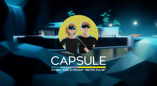中田ヤスタカの音楽ユニット「CAPSULE」が初のVRChat音楽ライブを開催 VTuberキヌが演出監修
