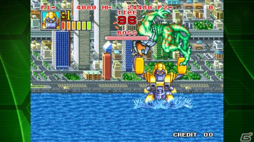 「キング・オブ・ザ・モンスターズ2 アケアカNEOGEO」がiOS/Androidで配信！モンスターを操作してエイリアンを打ち倒すアクションゲーム