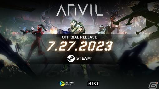 ローグライクSTG「ANVIL」がSteamで7月27日に正式リリース！プレイヤー間で白熱の対戦を楽しめるPvPモードを実装