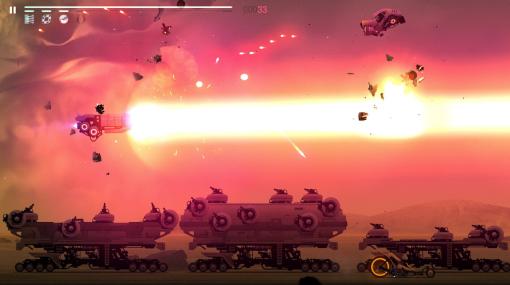 協力プレイ対応横スクSTG『Flying Tank』発表。多彩な武器やアビリティを駆使し、悪夢めいたデザインの敵と光ハジける射撃戦