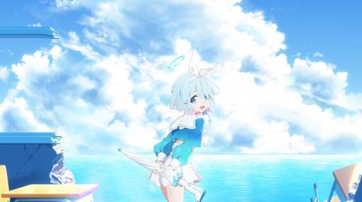 「ブルアカ」TVアニメ、アロナ・シロコのキャラクタービジュアルを公開
