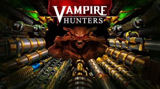 撃って撃って撃ちまくるFPS「Vampire Hunters」のアーリーアクセス版がSteamでリリース。大量の武器を積み上げて敵を殲滅しよう
