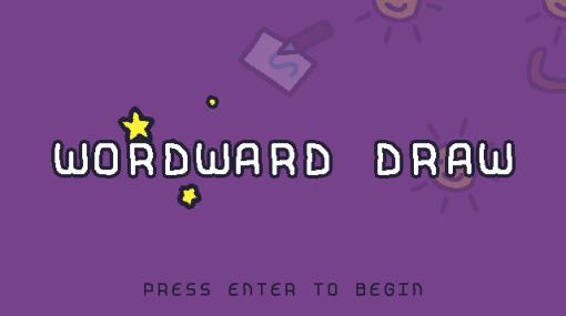 4文字の英単語を法則に従って“発見”するワードゲーム「WORDWARD DRAW」がitch.ioで無料公開中。全105種の可愛いイラストを探し出そう