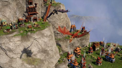 ドラゴン育成・都市建設シム『Dragonscale Monastery』正式発表。険しい山上都市でサバイバルしつつドラゴンを繁殖＆強化