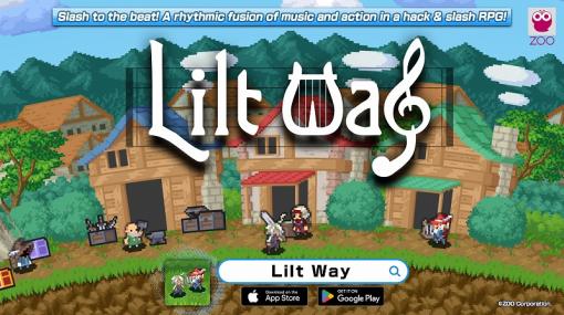 ズー、音楽とアクションが交錯するハクスラRPG『Lilt Way』を配信開始！リリース記念キャンペーンも開催