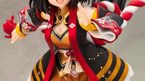 「ウマ娘 プリティーダービー」より「［迫る熱に押されて］キタサンブラック」が1/7スケールフィギュア化！