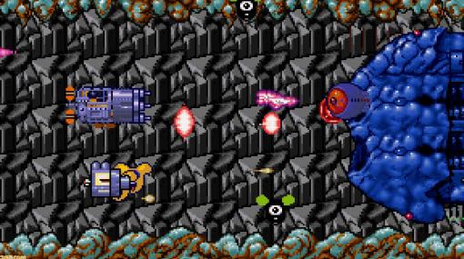 【アケアカ】ナムコ『爆突機銃艇』が8月3日にSwitch/PS4向けに配信決定。凶悪な宇宙生命体を倒すシューティングゲーム