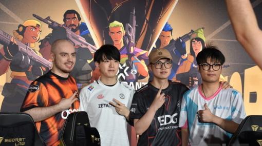 ZETA DIVISION・Laz「LCQではベストな形を見つけられた」―VALORANT Champions 2023への意気込みを語る...FNATIC・Boasterも記者会見に乱入