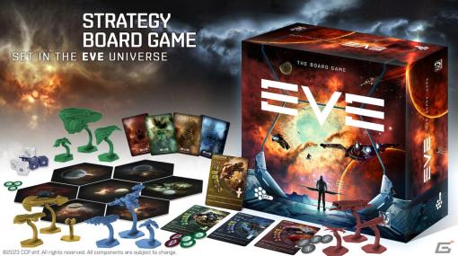 宇宙MMO「EVE Online」がボードゲームに！盤上で宇宙探検や戦略的な戦争が楽しめる―Kickstarterプレローンチページが公開