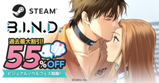 近未来の刑務所を舞台にした恋愛ADV「B.I.N.D.」，Steamで開催中のノベルゲームセール「ビジュアルノベルフェス」にて55％オフで販売