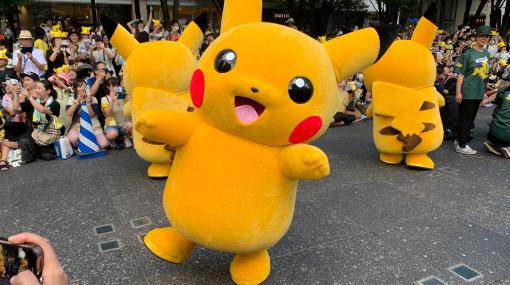 ピカチュウたちが大行列！ 横浜みなとみらいにて「Pikachu Gathering!!」が開催8月14日まで1日2回実施