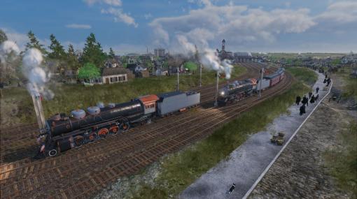 高評価鉄道SLG『レイルウェイ エンパイア 2 Nintendo Switchエディション』本日発売。鉄道運営に株運用、買収など経済を回して鉄道王となれ