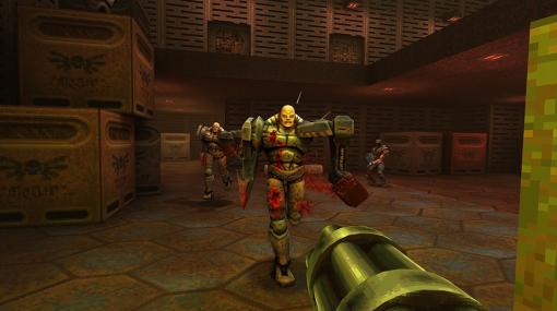 伝説のFPS「Quake II」が再登場！　クロスプラットフォーム マッチング、ローカルでの画面分割マルチプレイも可能！