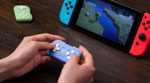 Nintendo Switch対応無線コントローラー「8BitDo Micro」海外周辺機器メーカーが発表。“左手デバイス”としても最適な超コンパクト設計