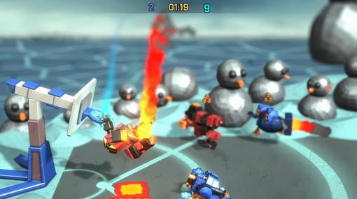 ローグライトロボットバスケ『RoboDunk』9月26配信へ。最大4人対戦にも対応する豪快バトル