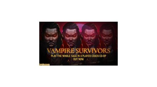 『Vampire Survivors』Nintendo Switch版が配信開始＆ローカル協力プレイモードが実装