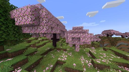 マイクラ初心者攻略：サクラブロックの入手方法や使い方、建築テクニックは？【Minecraft】