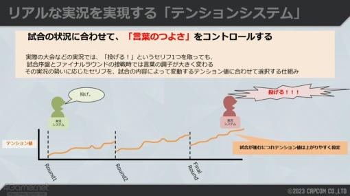 ［CEDEC 2023］「スト6」の対戦を盛り上げる「自動実況機能」は，どのように作られたのか。システム構築や技術を解説するセッションをレポート