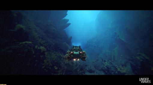深海探索ADV『アンダー・ザ・ ウェーブス』PS4/PS5日本語パッケージ版が12/14発売。美しく幻想的な深海の世界が映画のようなグラフィックで描かれる