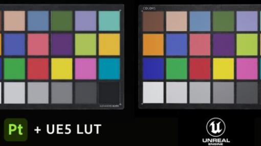 UE5 LUT for Substance Painter ＆ 3D Color reference card – UE5とSubstance 3D PainterのカラーをあわせるLUTファイルとリファレンスカードが＆制作解説記事が公開！