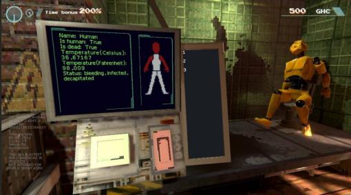 機械修理プログラミングゲーム『Dystopian Debugger』プレイテスト開始。ちゃんと直さないと人が死ぬ