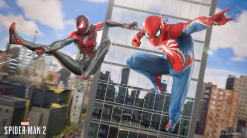 「Marvel’s Spider-Man 2」の日本向け特別トレイラーが公開に。2人のスパイダーマンがニューヨークで躍動する