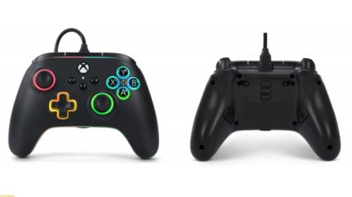 【PowerA】Xbox/PC対応の“ルメクトラ アドバンテージ有線コントローラー”9月20日発売。二重振動機能やインパルストリガーを搭載