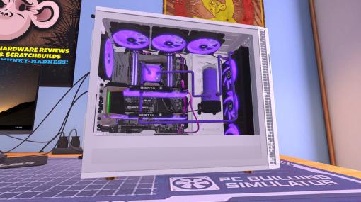 PC組み立てシミュレーションゲーム『PC Building Simulator』が1ドルから買えるチャリティバンドルが販売中。本来なら2300円のゲームが1ドルでお安く、慈善団体に寄付もできる