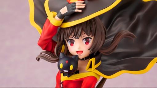 『この素晴らしい世界に祝福を！』OPを再現しためぐみんのフィギュアが再販。アニメから飛び出たかのような躍動感がすごい