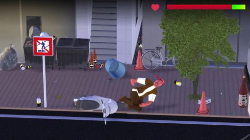 酔っ払いが家に帰るゲーム『Drunken way to Home』Steamストアページ公開、2023年度リリース予定。飲み過ぎにより、普通の街が困難なステージへ