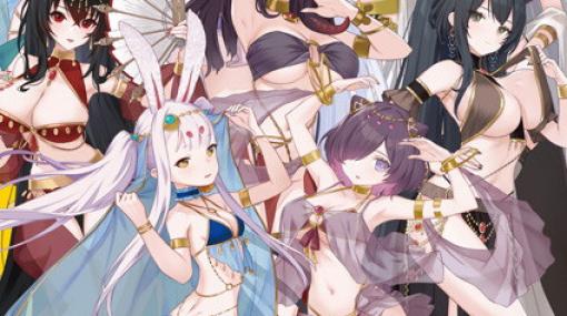 「アズールレーン POP UP SHOP in TOWER RECORDS」が10月6日より開催！“踊り子”コンセプトの描き起こしイラストを使ったグッズも登場