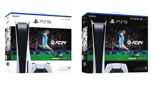 【数量限定】『PlayStation 5 “EA SPORTS FC 24” 同梱版』9月24日より発売決定！