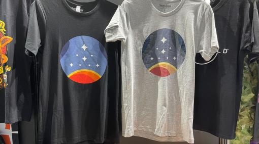 これを着てコンステレーションのメンバーに！ 「Starfield」Tシャツ先行販売中【#TGS2023】タイトルロゴデザインも