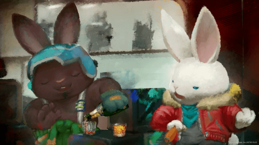 ニトロプラス×NetEase Games新作アクション『Rusty Rabbit』は虚淵玄氏の個人制作ゲームから始まった！「どん底」のアウトロー中年うさぎが遺跡を掘りまくる、ポストアポカリプス2.5Dアクション【TGS2023】