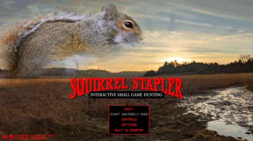 【PCゲーム極☆道】第148回『Squirrel Stapler』 恋人の死体にリスをホッチキスでとめる、狂気のハンティングシミュレータホラー