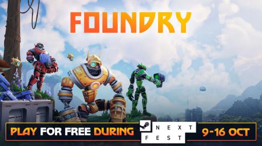 ボクセル工場建設シム「FOUNDRY」のアナウンストレイラーを，Paradox Interactiveが公開。次回Steam Next Festで体験版を公開予定