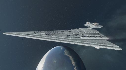 『Starfield』にて「スター・ウォーズ」の巨大戦艦を再現した人現る。デカすぎて建造中のフレームレートがた落ち